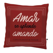 Almofada - Amar Se Aprendendo Amando