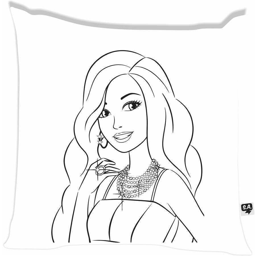 Barbie para colorir  Desenhos para colorir barbie, Colorir barbie, Páginas  para colorir para adultos