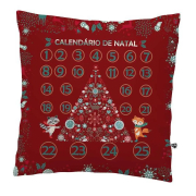 Almofada Calendário de Natal