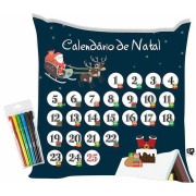 Almofada Calendário Natal