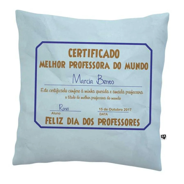 Almofada Certificado Professores