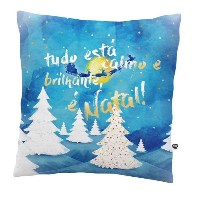 Almofada Decorativa É Natal