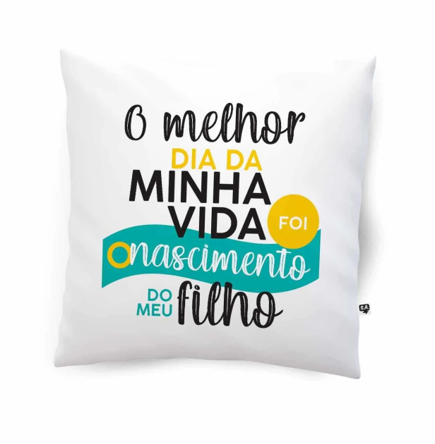 Almofada Dia Dos Pais O Melhor Dia Da Minha Vida 