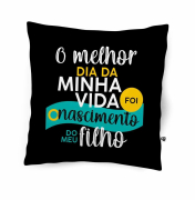 Almofada Dia Dos Pais O Melhor Dia Da Minha Vida 