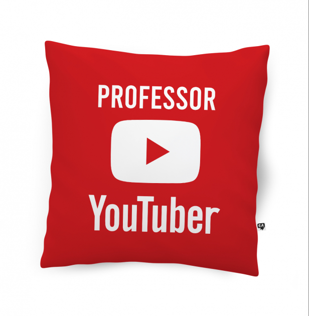 Almofada Dia Dos Professores -Professor Youtuber