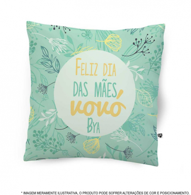 Almofada Feliz Dia Das Mães Vovó 