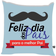 Almofada Feliz Dia dos Pais Para o Melhor Pai