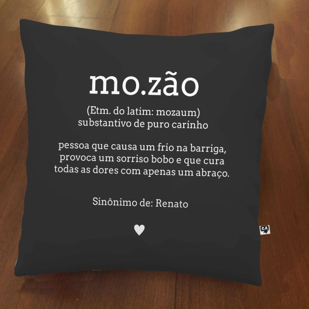 Almofada Mozão - Preta 