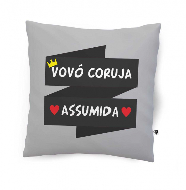 Almofada Vovó Coruja Assumida