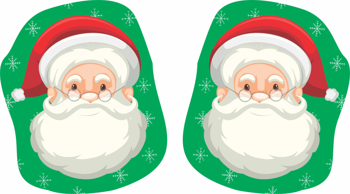 Almofadinha de Natal Papai Noel Realista 
