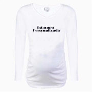 Baby Long Manga Longa Branca
