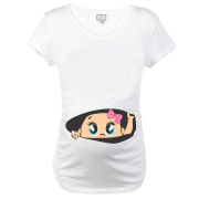 Baby Long Menina Espiando Olhos Azuis