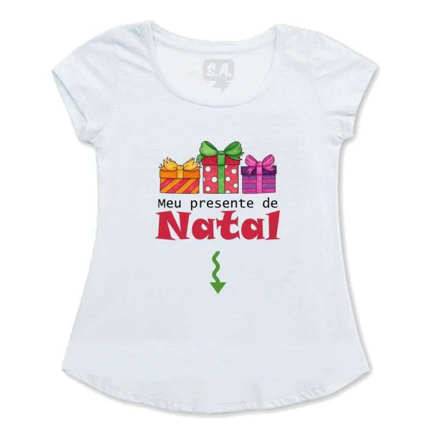 Bata Gestante Meu Presente de Natal