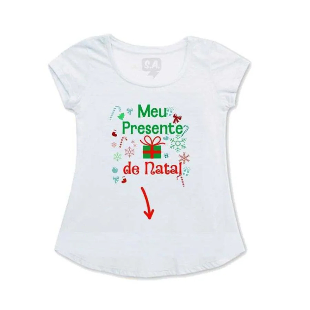 Bata Gestante Meu Presente de Natal