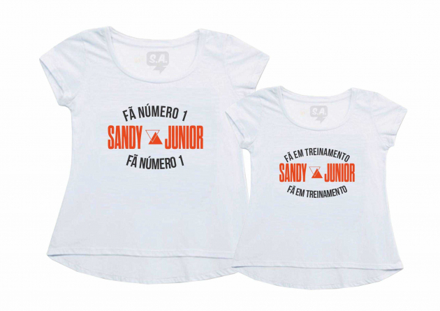 Batas Mãe  E Filha - Sandy E Junior - Fã Numero 1