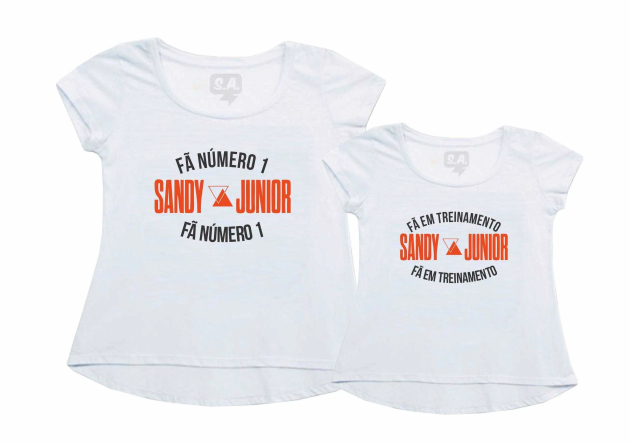 Batas Mãe  E Filha - Sandy E Junior - Fã Numero 1