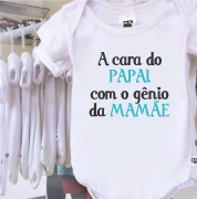 Body - A cara Do Papai Com o Gênio da Mamãe - Menino 