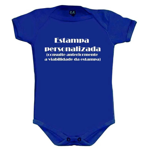 Body Azul Personalizado