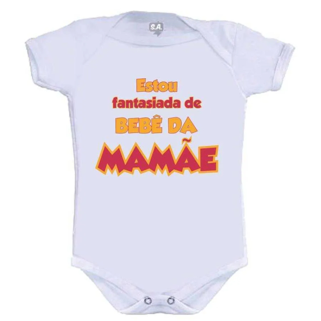 Body Bebê Da Mamãe