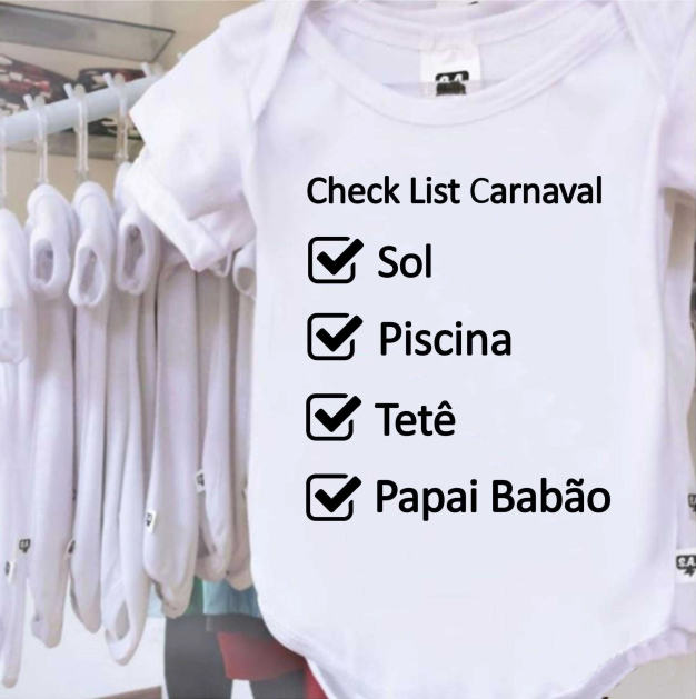 Body - Check List Carnaval 