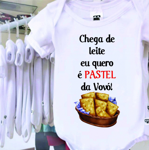 Body Chega De Leite Quero Pastel