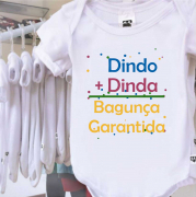 Body Dinda e Dindo Bagunça Garantida