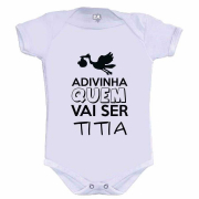 Body Divertido Advinha Quem Vai Ser Titia