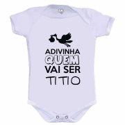 Body Divertido Advinha Quem Vai Ser Titio