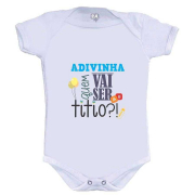 Body Divertido Advinha Quem Vai Ser Titio