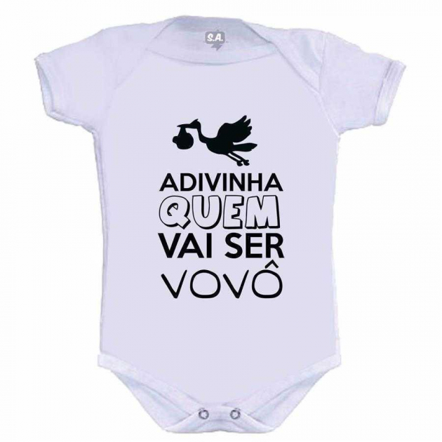 Body Divertido Advinha Quem Vai Ser Vovô