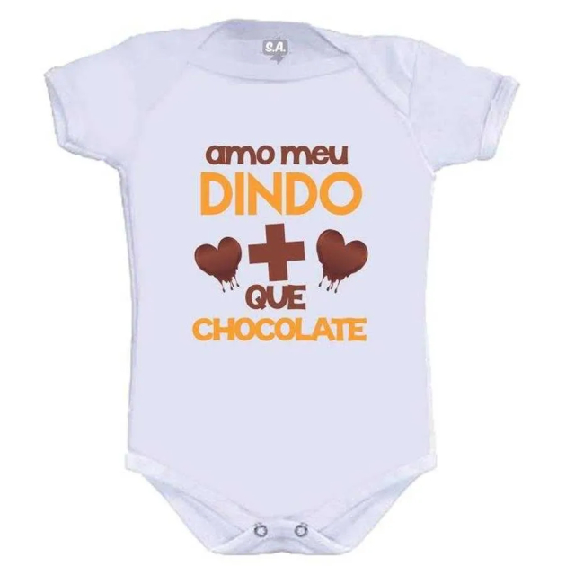 Body Divertido Amo Meu Dindo