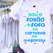 Body Divertido Carnaval Folião Mais Fofo Da Quarentena