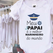 Body Divertido Meu Pai é o Melhor Marinheiro do Mundo 