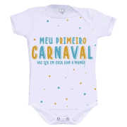 Body Divertido Meu Primeiro Carnaval Com  A Mamãe