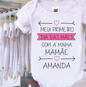 Body Divertido  Meu Primeiro dia das mães 