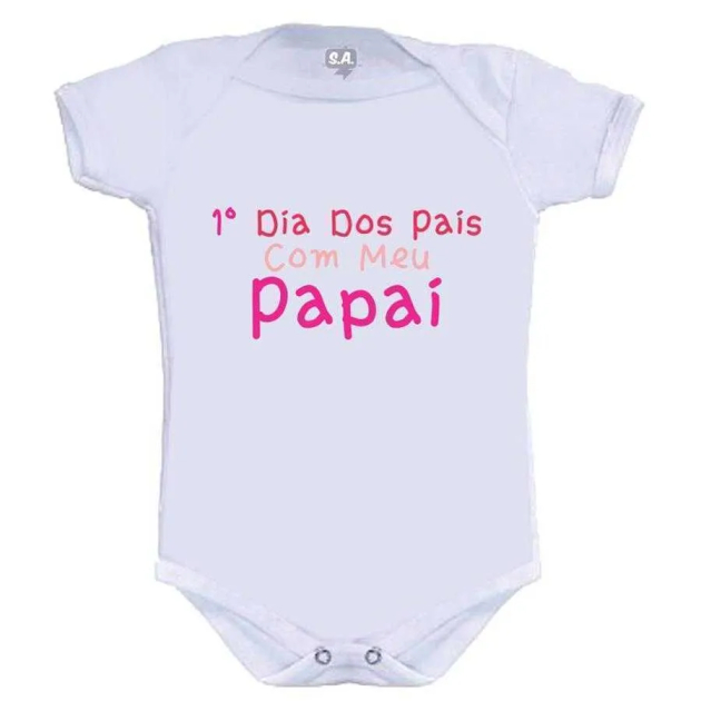 Body Divertido Meu Primeiro Dia Dos Pais Com Meu Papai