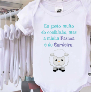 Body Divertido Páscoa é do Cordoeiro 