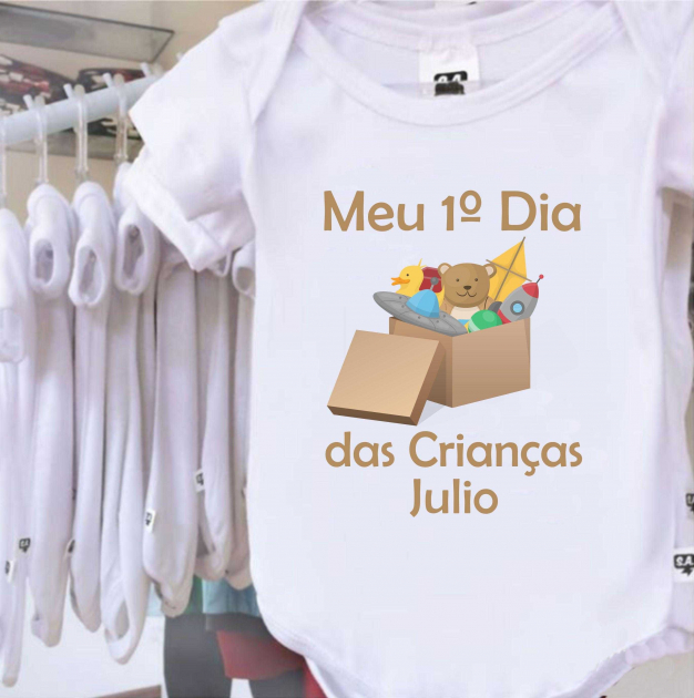 Body Divertido - Primeiro Dia Das Crianças Caixa De Brinquedos 