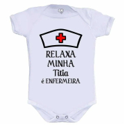 Body Divertido Relaxa Minha Titia é Enfermeira