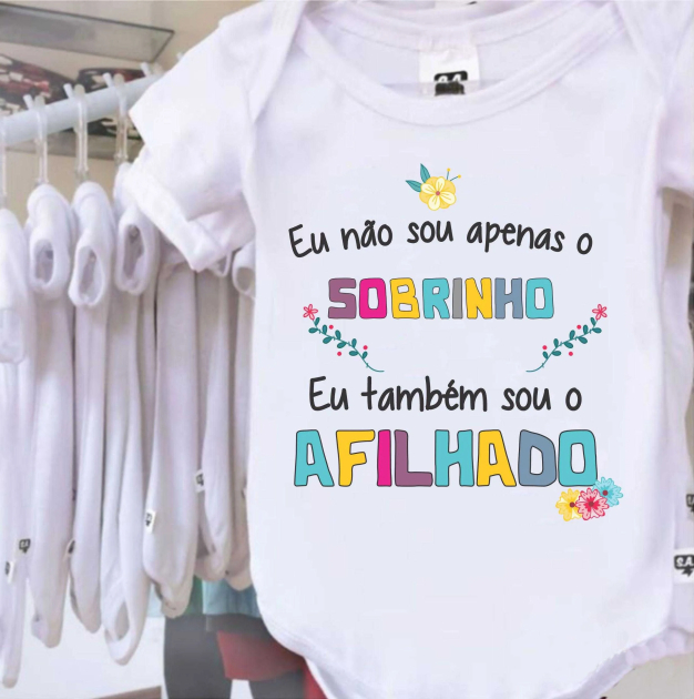 Body Divertido Sobrinho E Afilhado