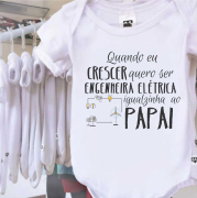 Body - Engenheira Elétrica Igualzinha ao Papai  