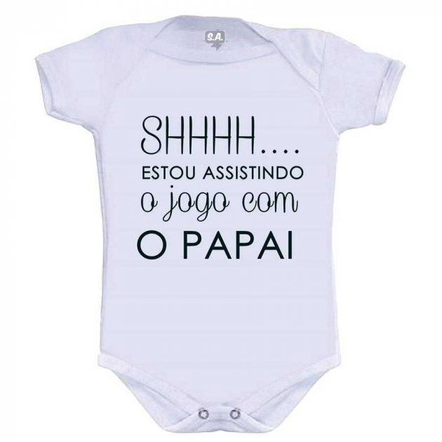 Body Estou Assistindo Jogo Com O Papai