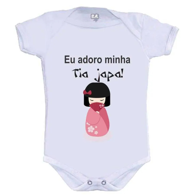 Body Eu Adoro Minha Tia Japa