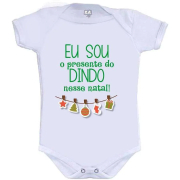 Body Ou Camisetinha Eu Sou O Presente Do Dindo