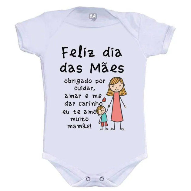 Body Feliz Dia das Mães