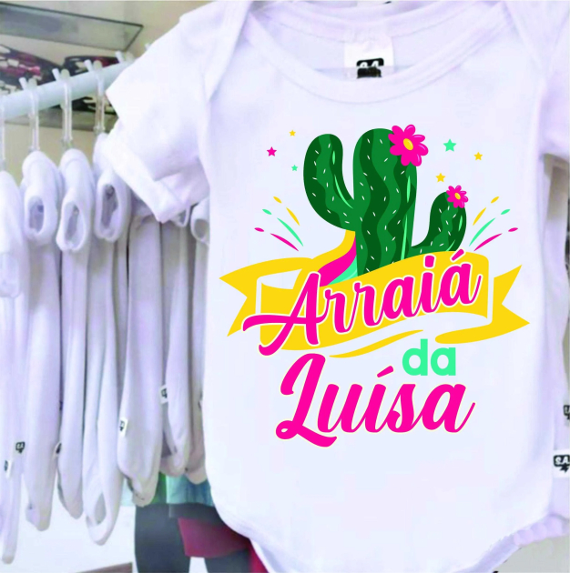 Body Ou Camiseta Festa Junina Arraiá 