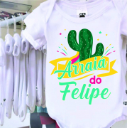 Body Ou Camiseta Festa Junina Arraiá 