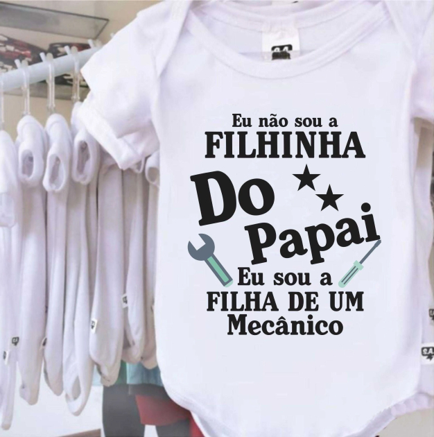 Body Filha de Um Mecânico 