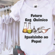 Body Futuro Eng. Químico Igual ao Papai 