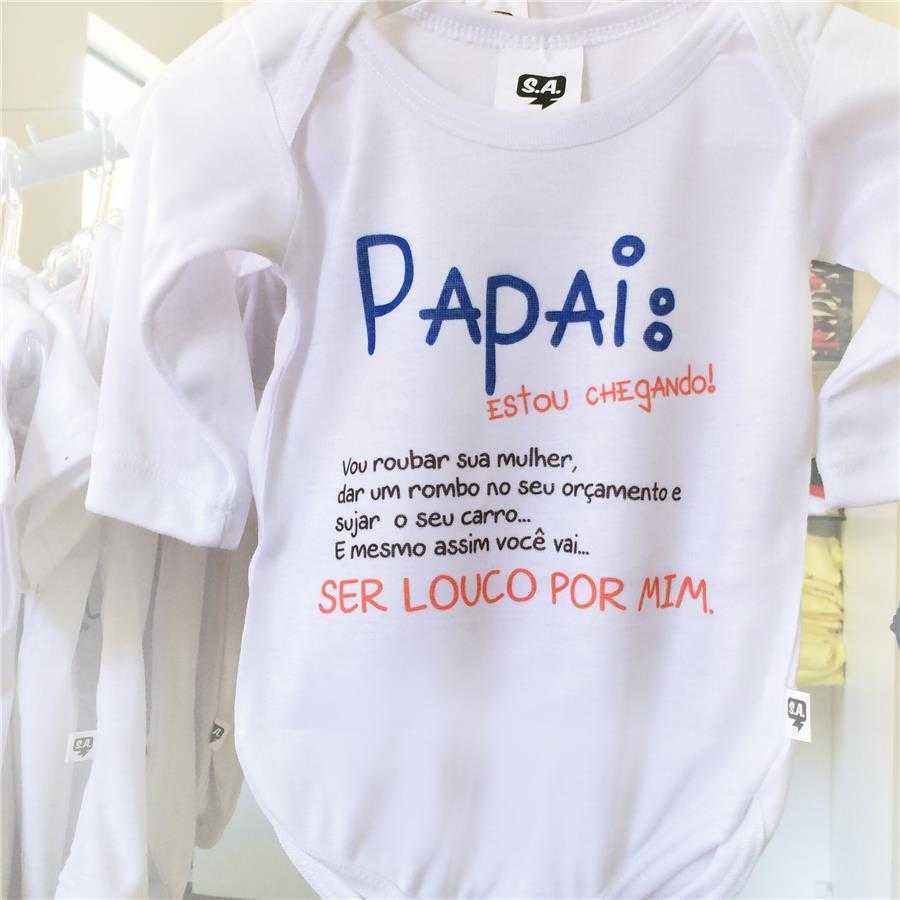 Body Quero Jogar Com O Papai na Camiseteria S.A.